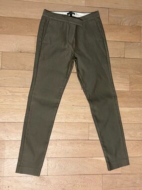 J. Crew Olive Green Cropped Ankle Pants